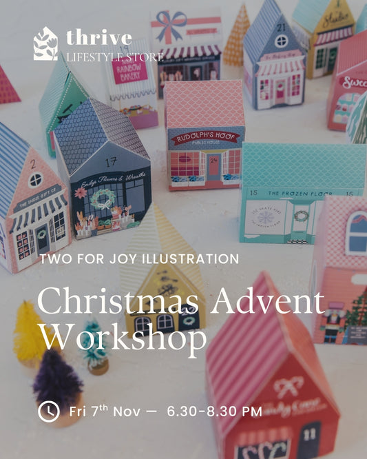 Christmas Advent Workshop - Friday 7th November 18.30-20.30