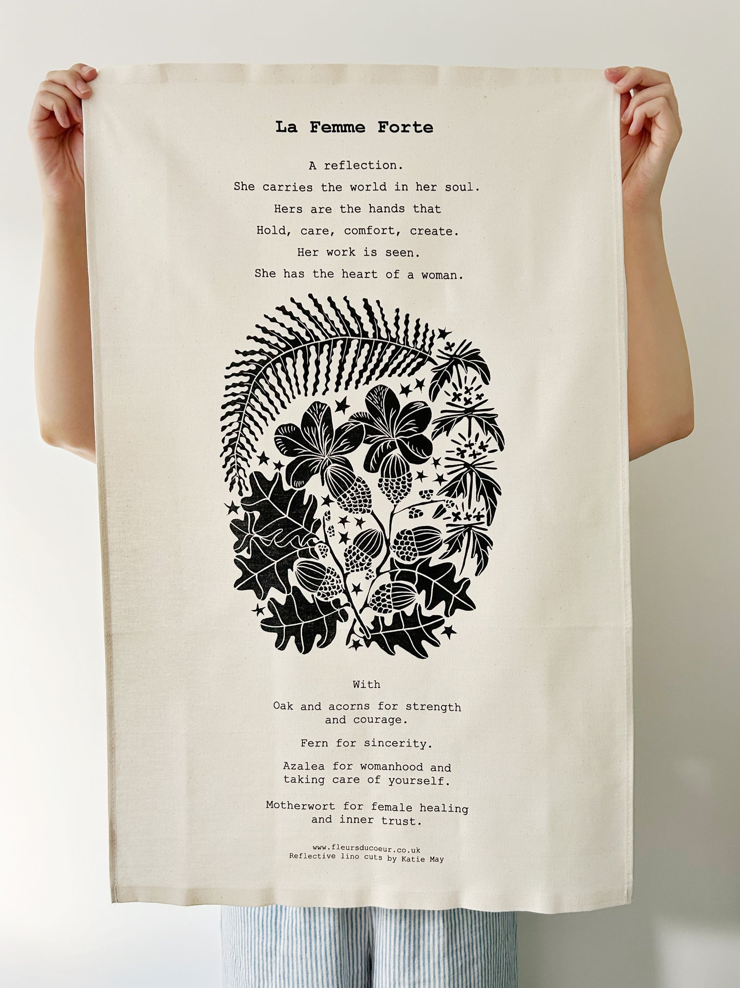 ‘La Femme Forte’ Tea Towel