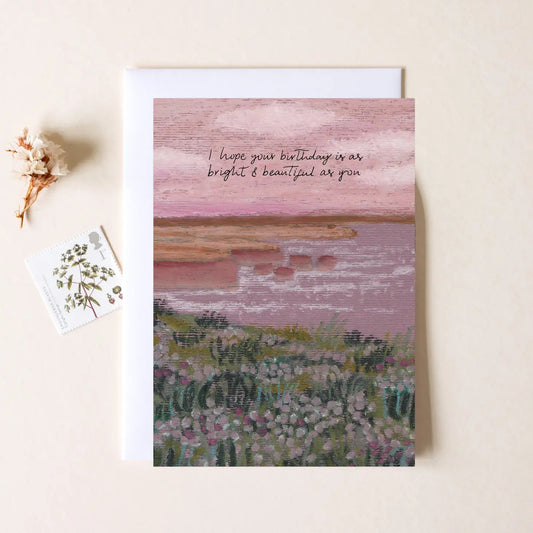 'Beautiful as you' Card