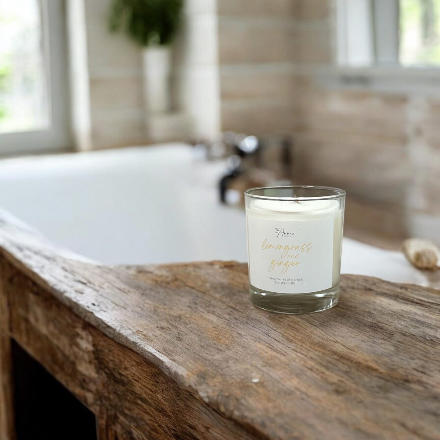 Lemongrass & Ginger Soy Wax Candle