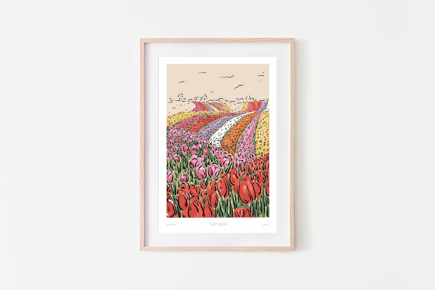 Tulip Fields Print