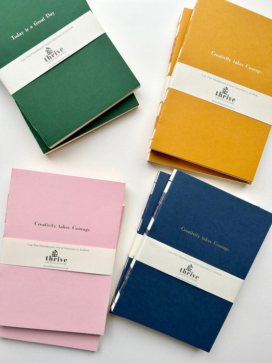 'Today is a Great Day' French Stitch Notebook - A5