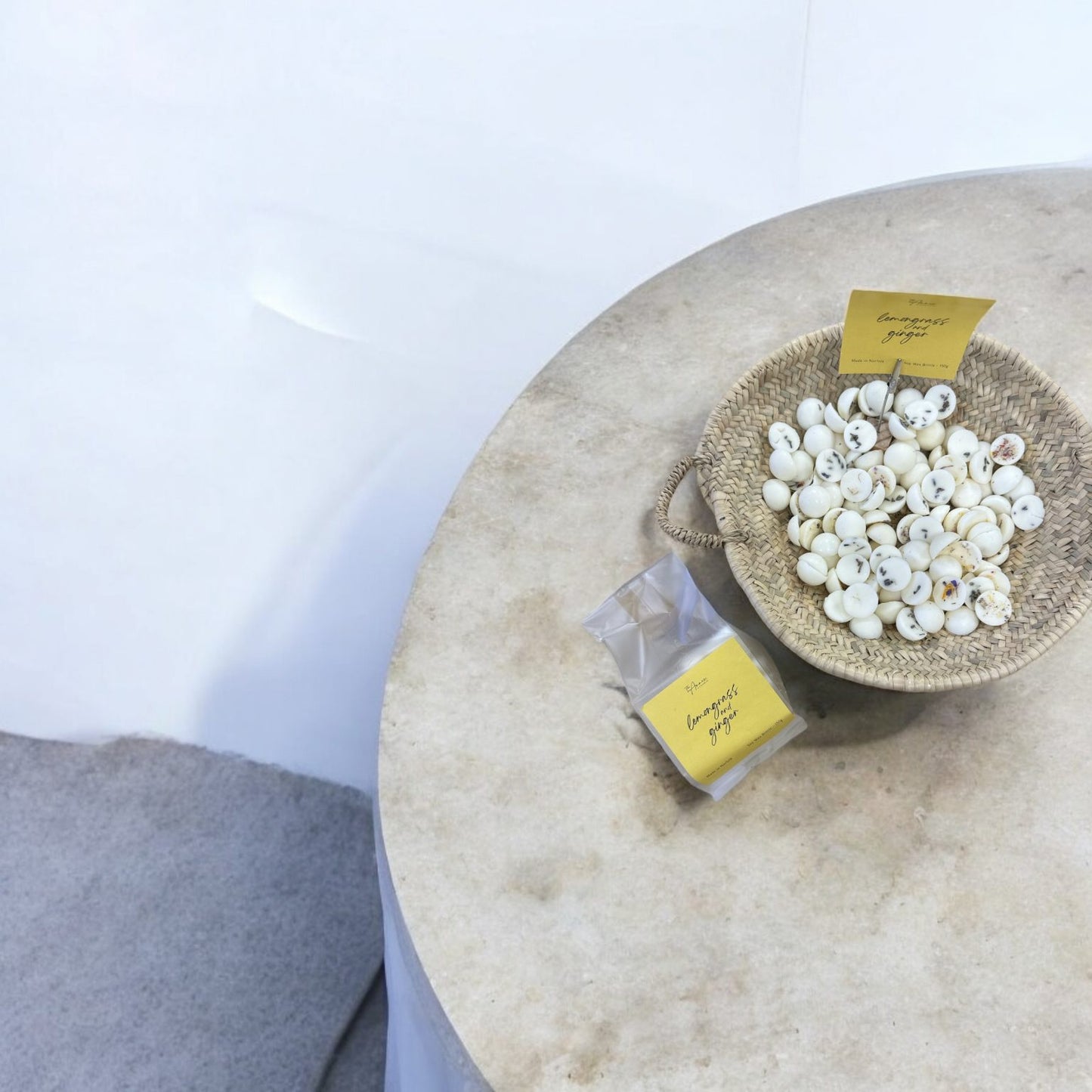 Lemongrass & Ginger Soy Wax Brittle