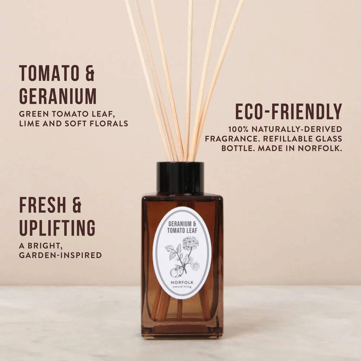 Geranium & Tomato Reed Diffuser