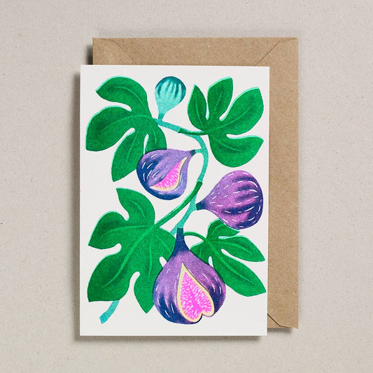 Fig Risograph Card
