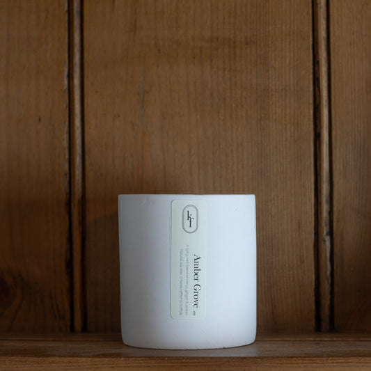 Amber Grove Ceramic Candle