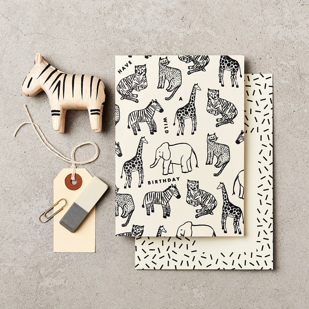 Have A Wild Birthday Greeting Card