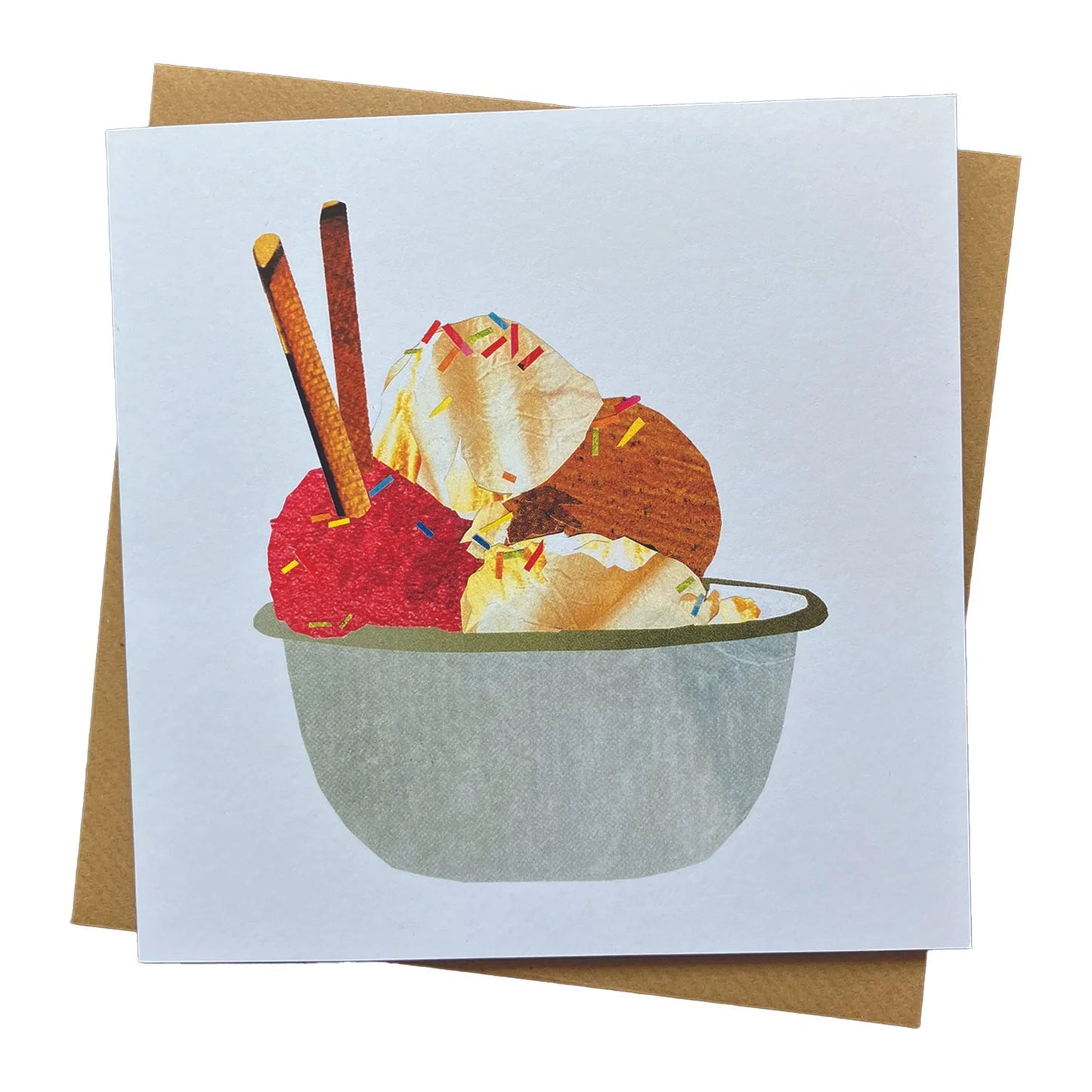Party Ice Cream Collage Card