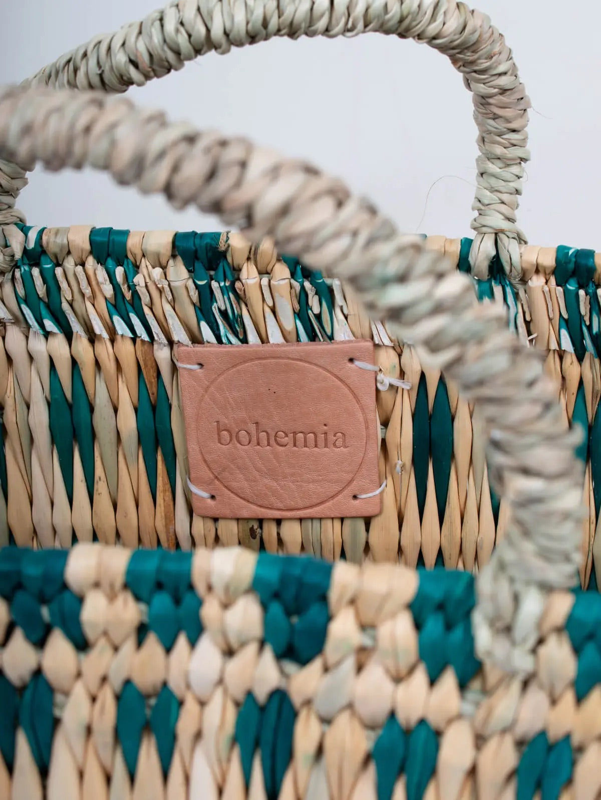 Green Reed Basket