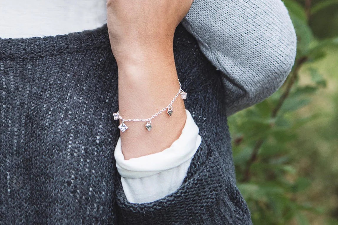 Celestial Squares Bracelet