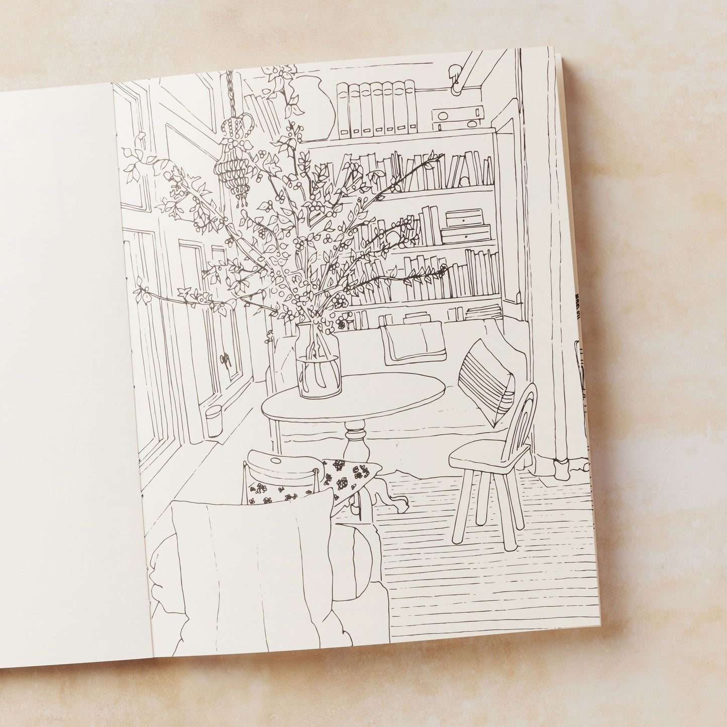 Chez Moi: A Collection Of Beautiful Rooms To Colour In
