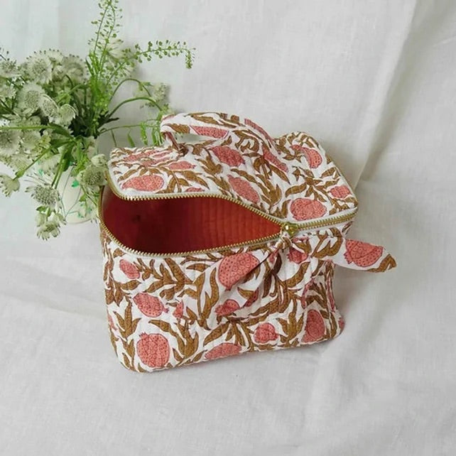 Apricot Cosmetic Case