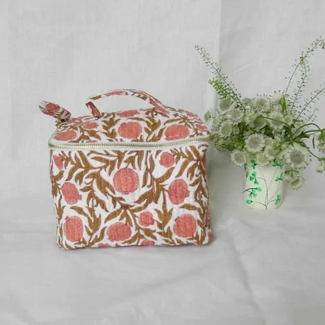 Apricot Cosmetic Case