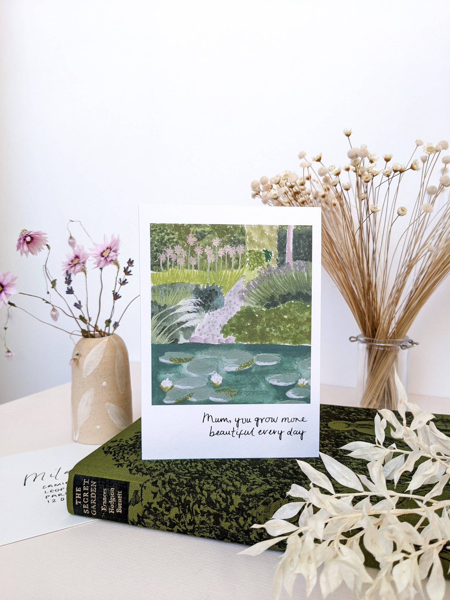 'Mum, You Grow More Beautiful' Card