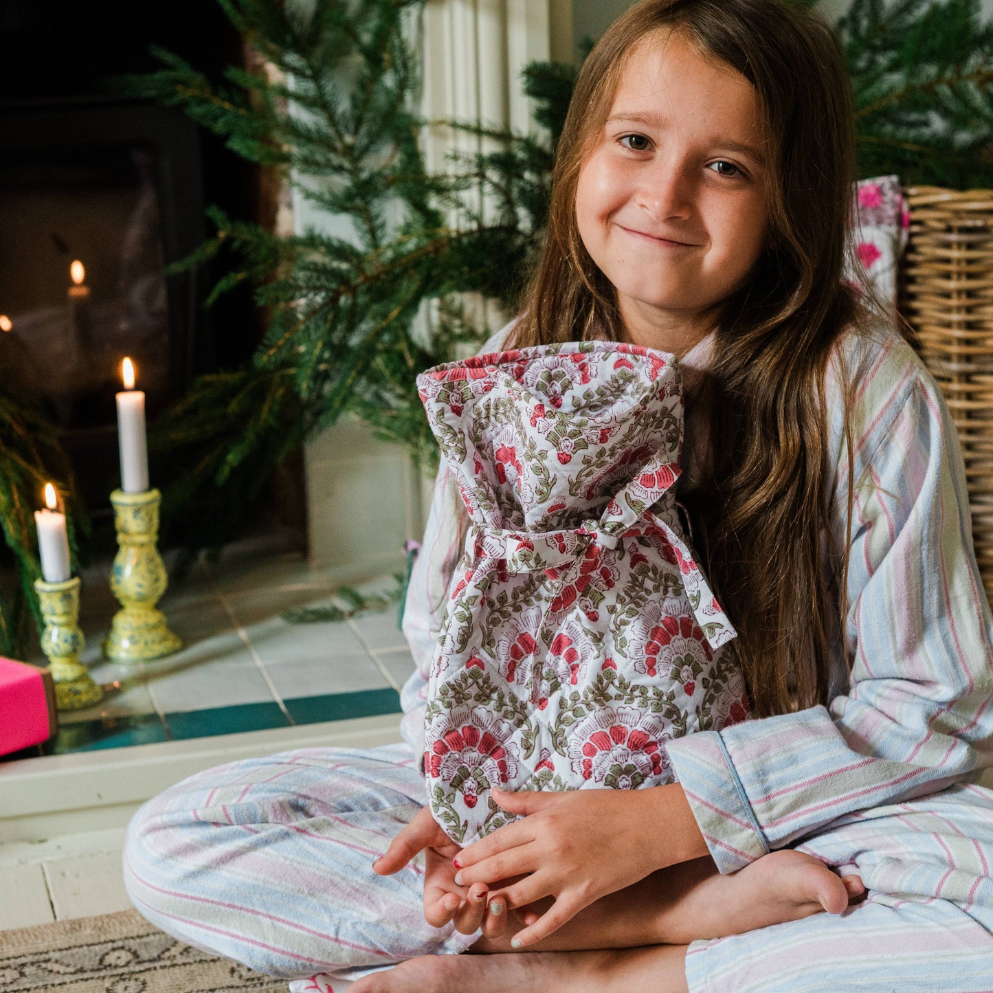 Pink Shell Hot Water Bottle