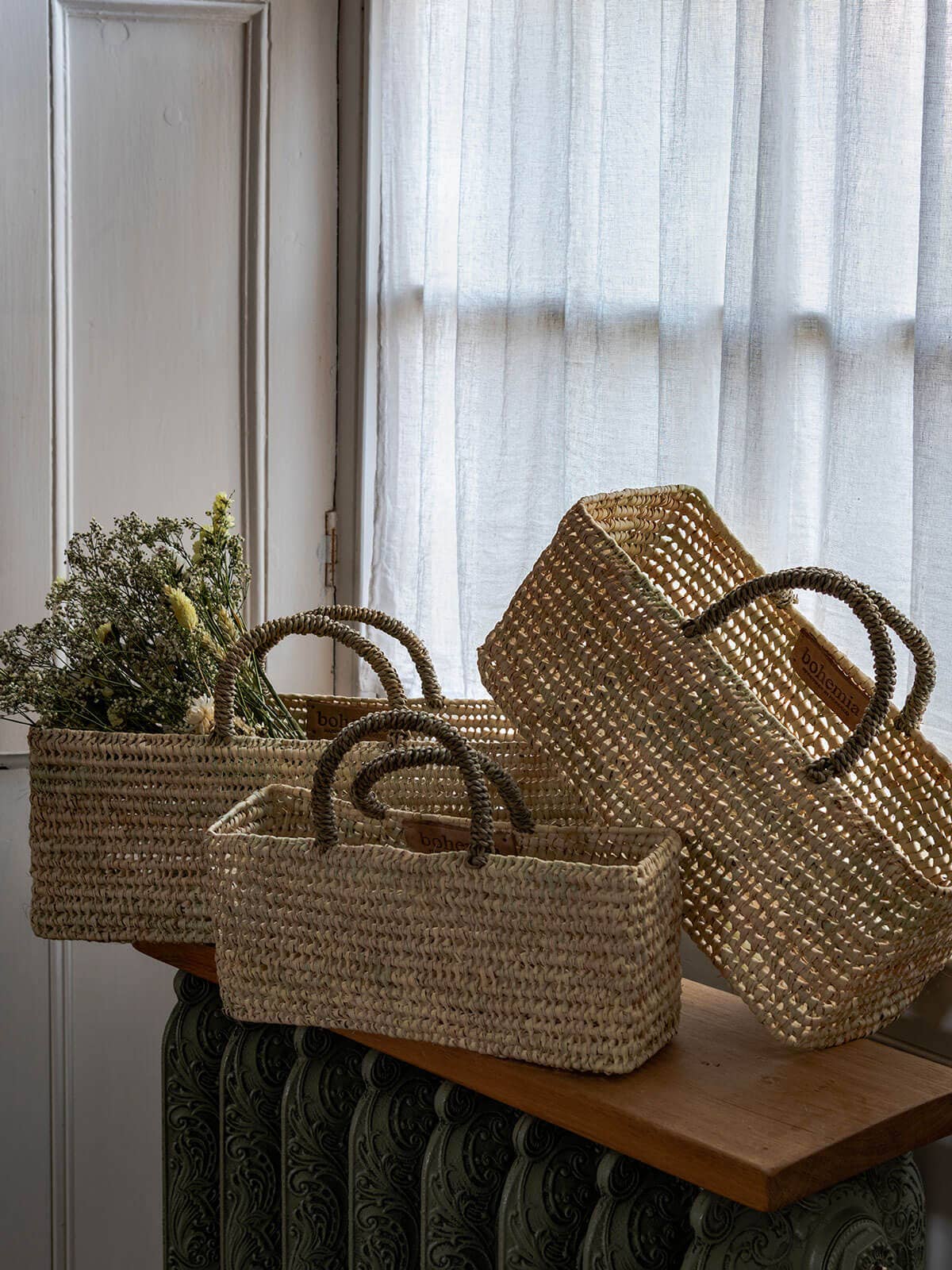 Open Weave Storage Baskets