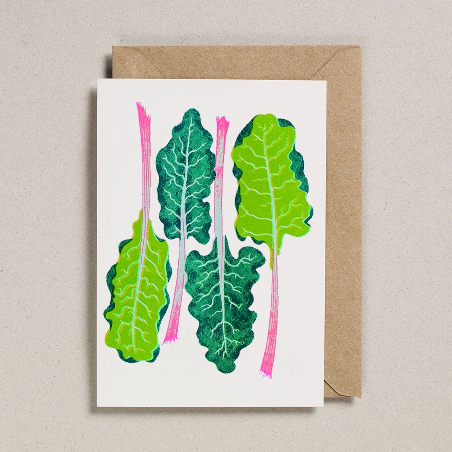 Chard Risograph Print