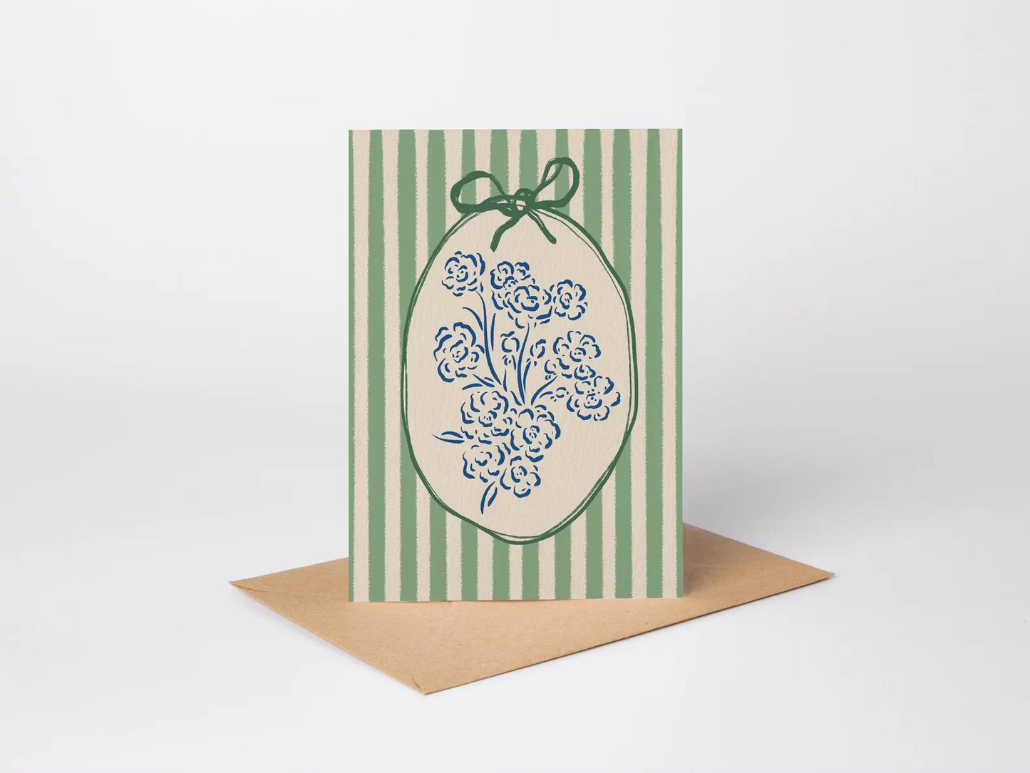 Green Stripe Card