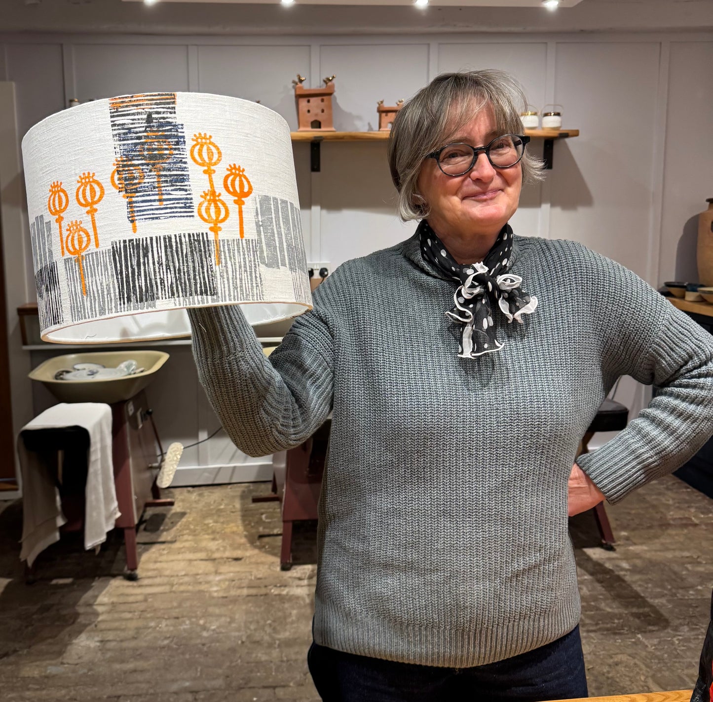 Print & Make A Lampshade Workshop - Saturday 24th January 10.00-13.00
