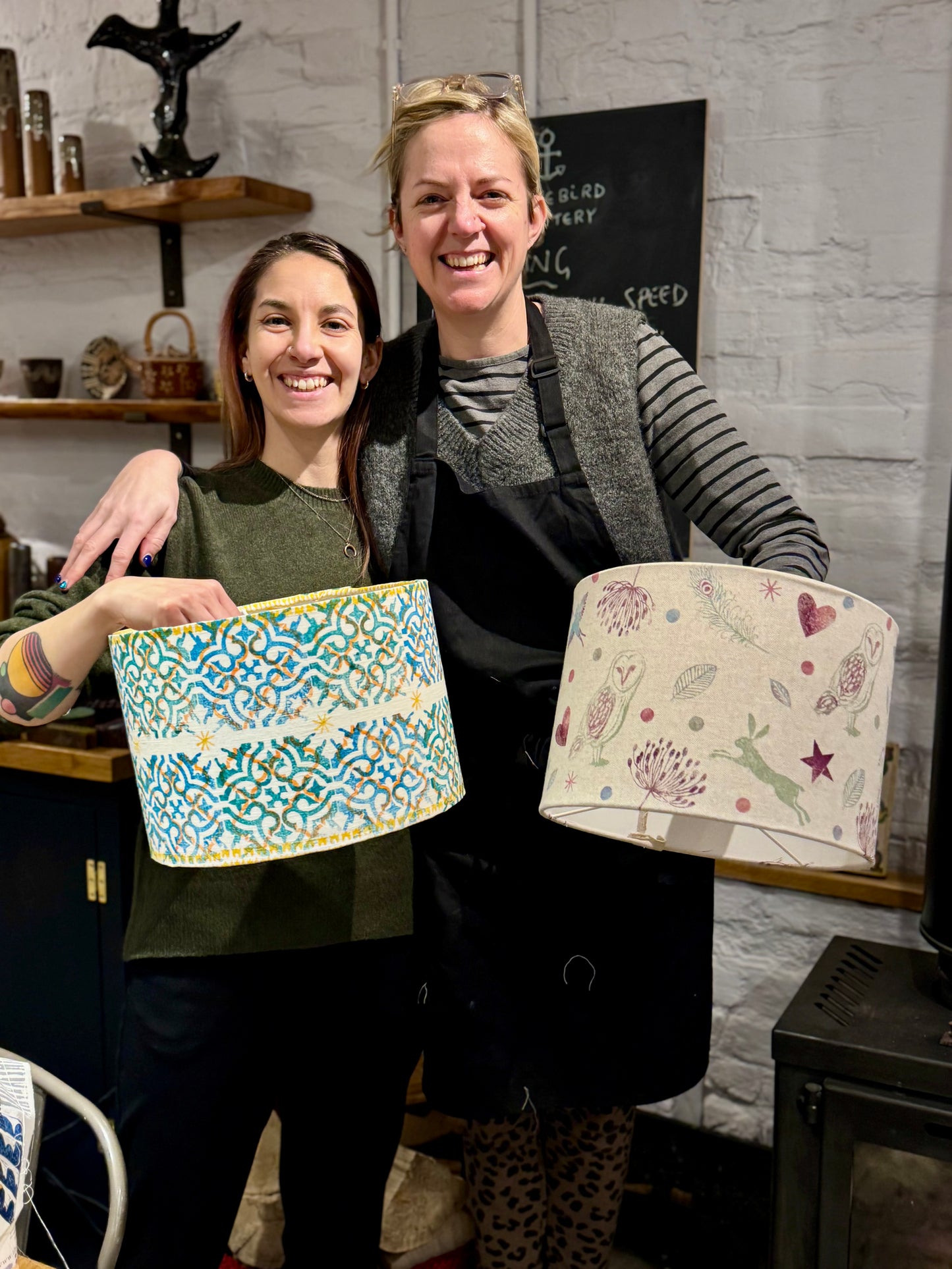 Print & Make A Lampshade Workshop - Sunday 25th January 10.00-13.00