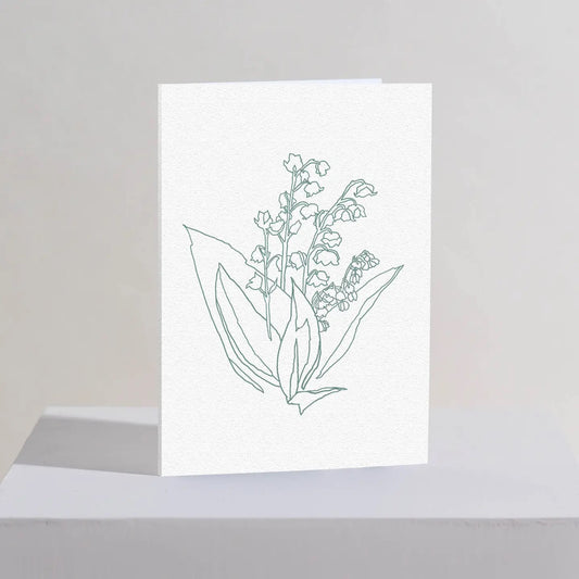 Lily of the Valley Card