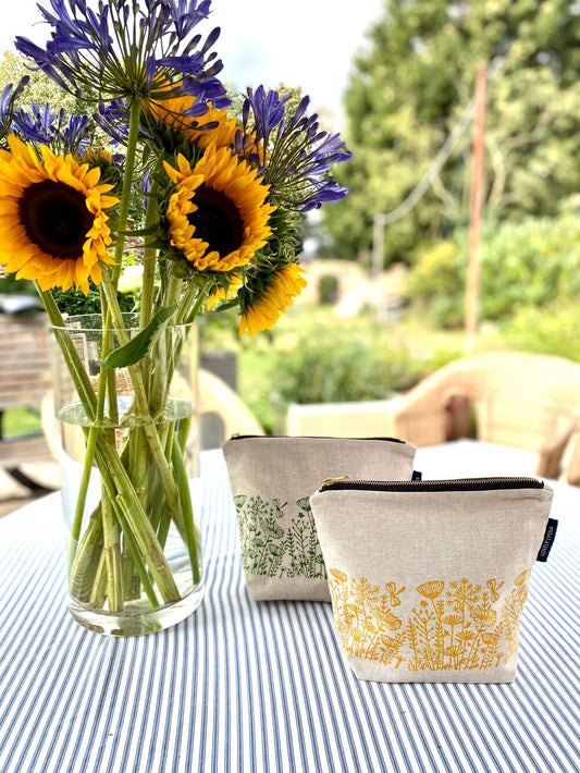 Green Meadowsweet Medium Zipper