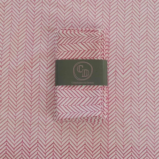 Begonia Chevron Napkin