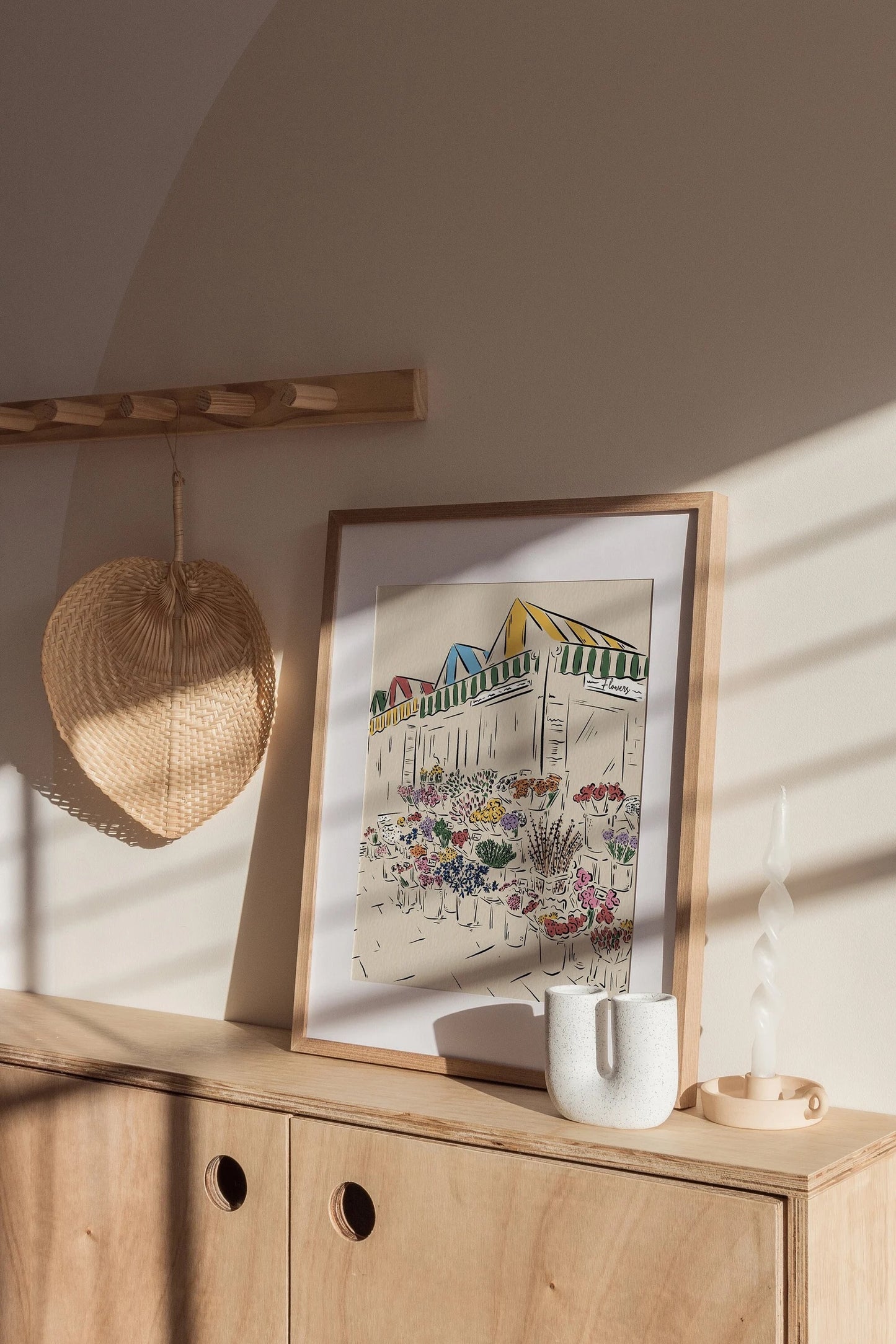 Norwich Market Print