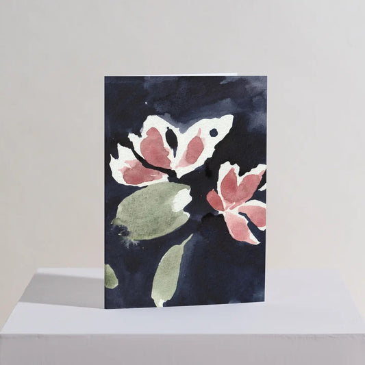 October Bloom Watercolour Card