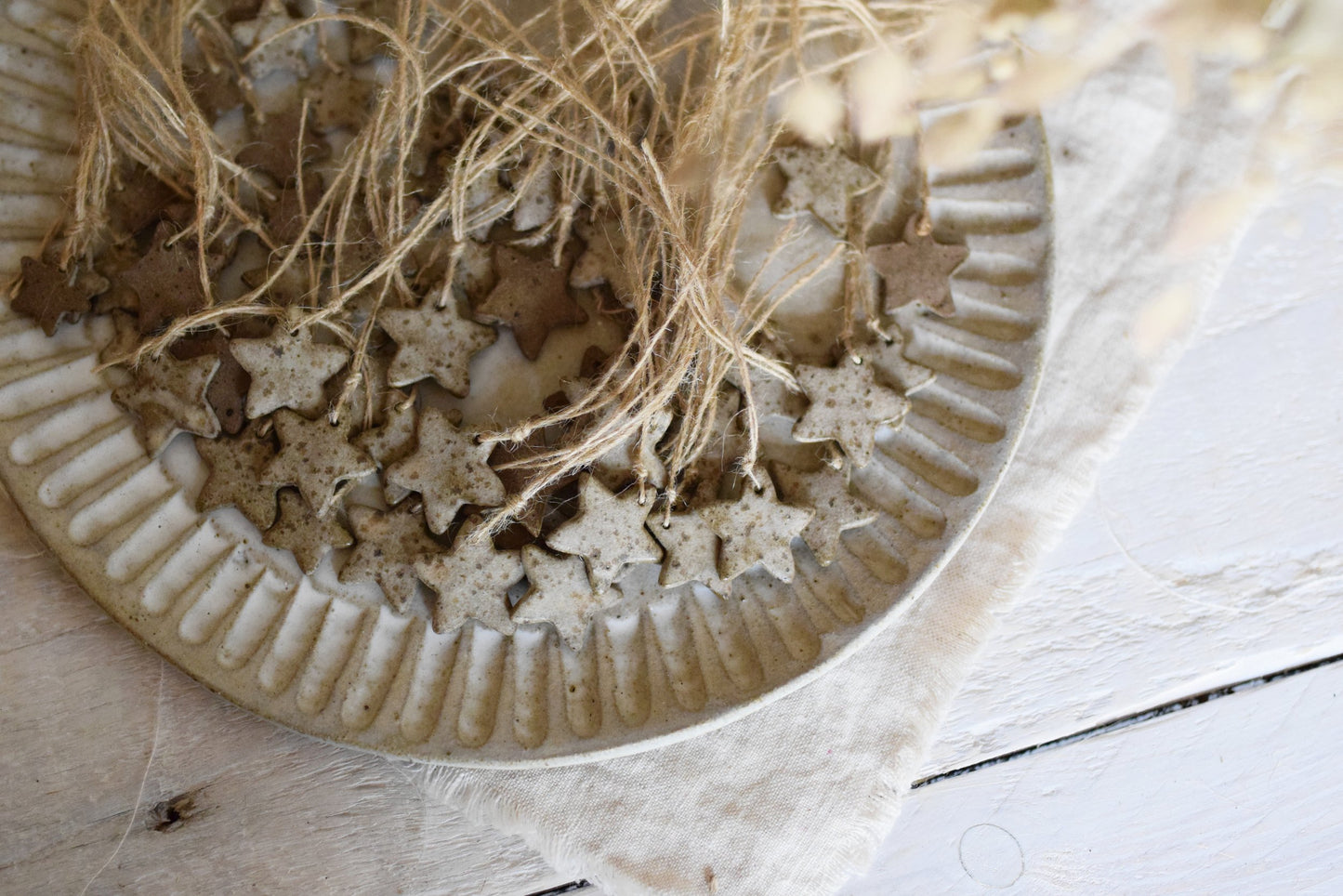 Mini Ceramic Star Decoration