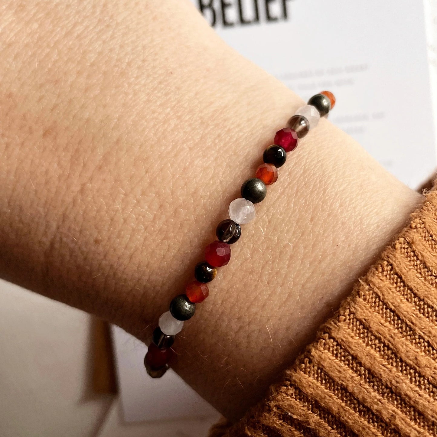 'Self belief' Crystal Bracelet