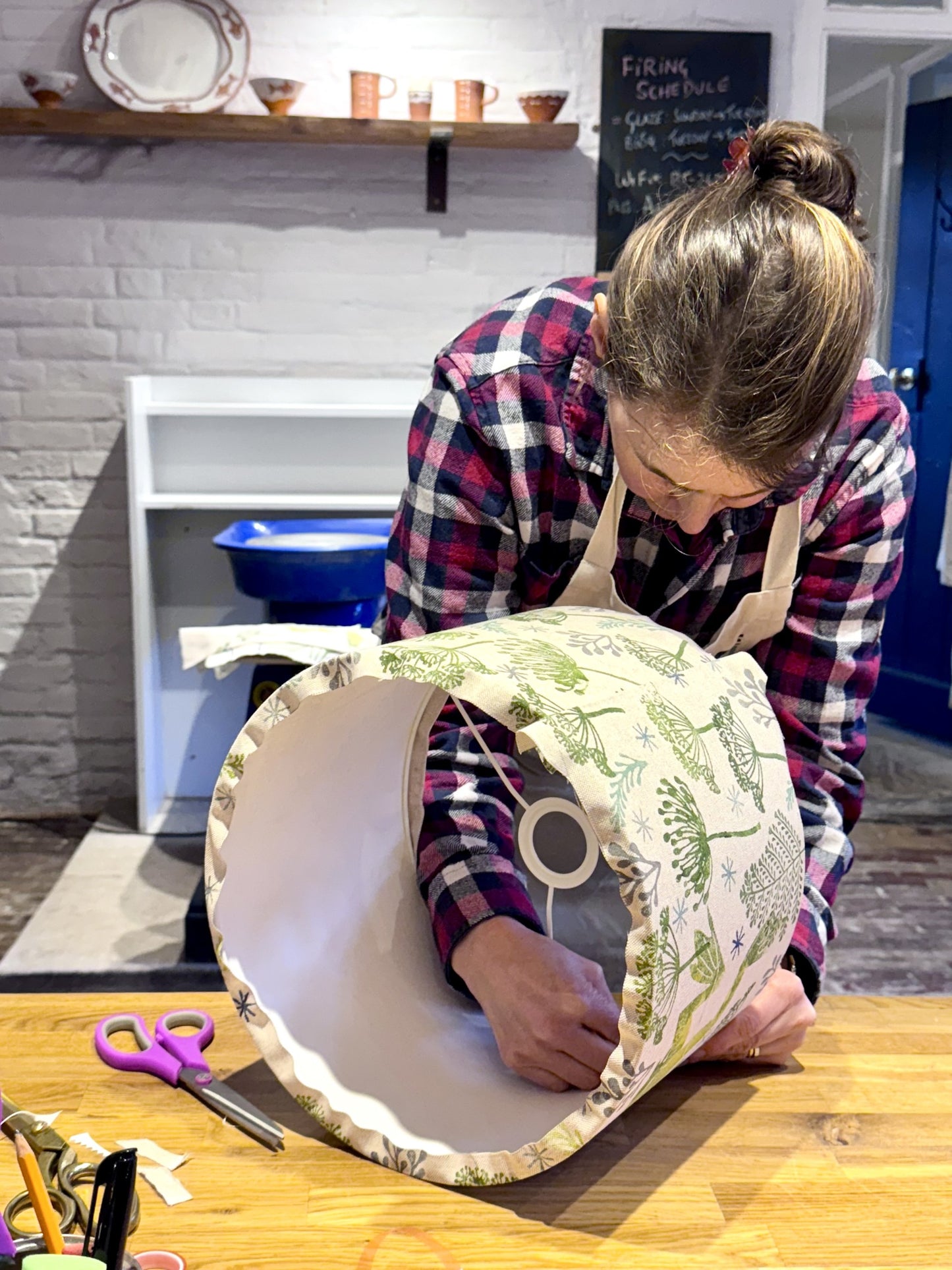 Print & Make A Lampshade Workshop - Sunday 25th January 10.00-13.00