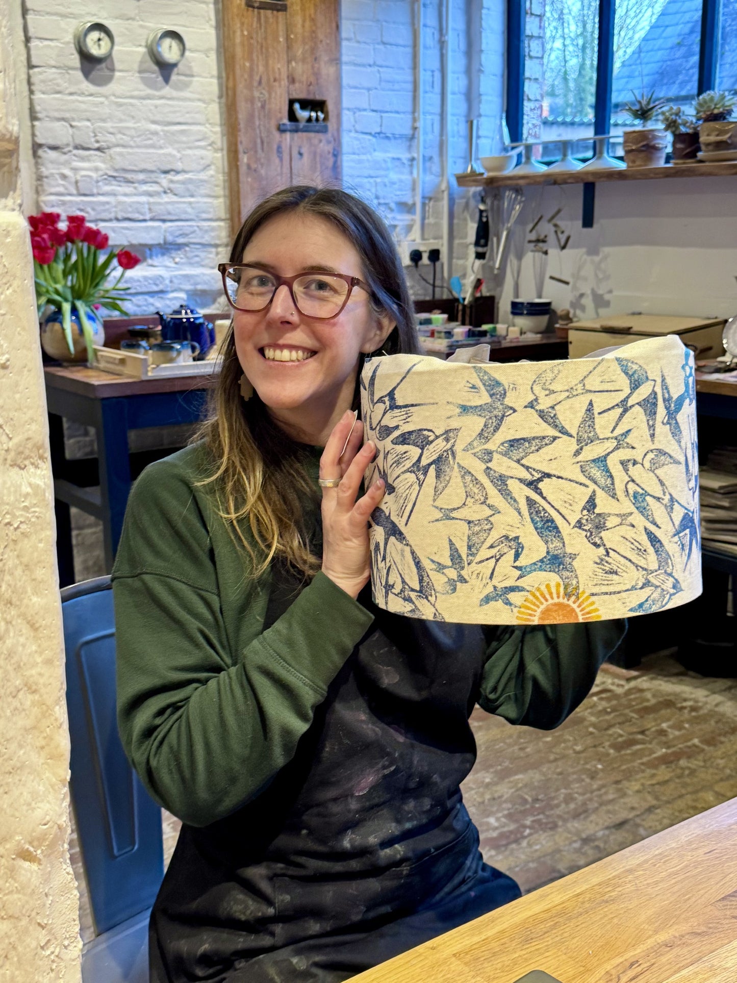 Print & Make A Lampshade Workshop - Sunday 25th January 10.00-13.00