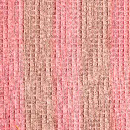 Wide Stripe Blush Tea Towel