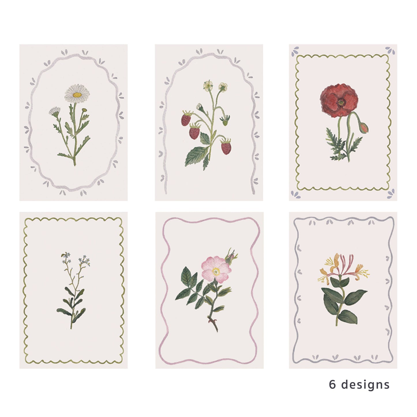 Luxury Wildflower Notecards