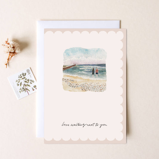 'Walking Next To You' Card