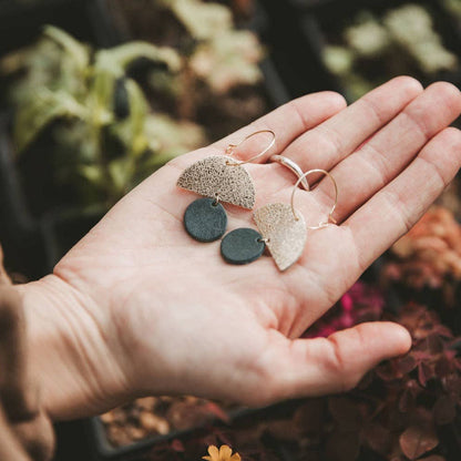Sunrise Hoop Earrings
