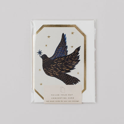 Dove Concertina Mini Card