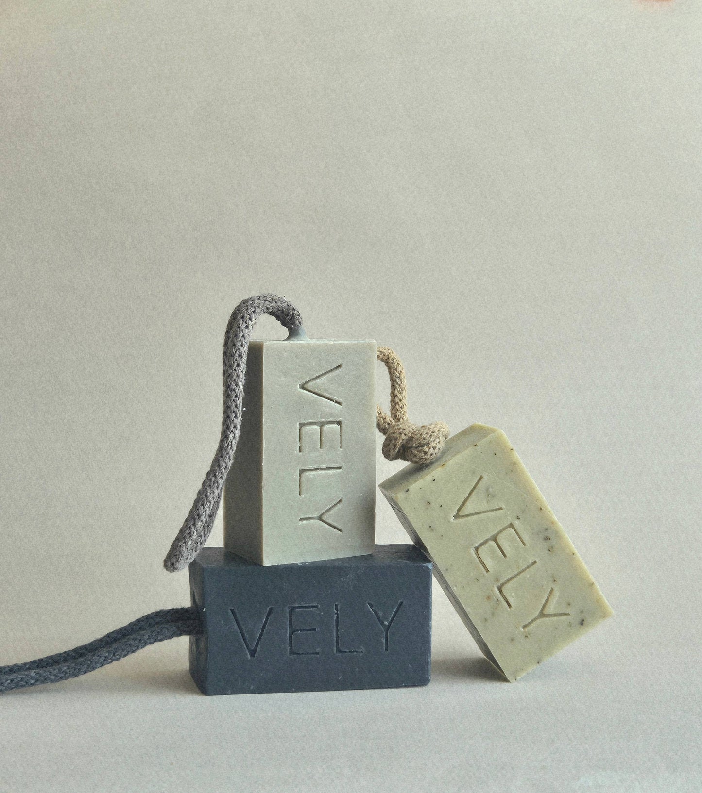 Natural Handmade Soap On A Rope - Early Morning