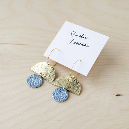 Sunrise Hoop Earrings