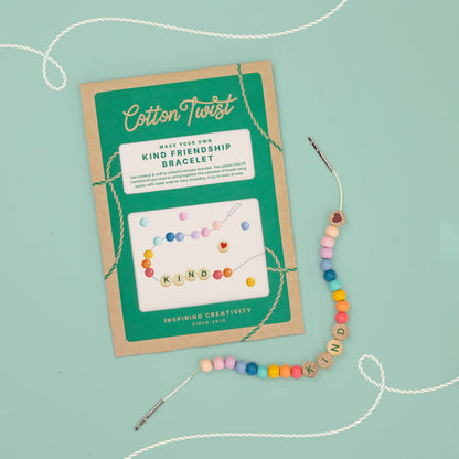 'Kind' Friendship Bracelet Kit