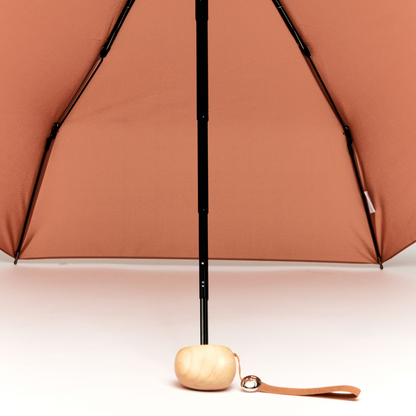 Mocha Mousse Eco-Friendly Mini Pocket Umbrella