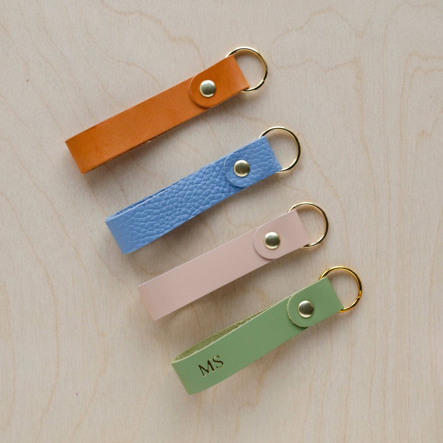 Loop Leather Keyrings