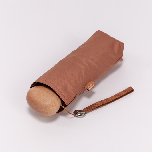 Mocha Mousse Eco-Friendly Mini Pocket Umbrella