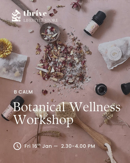 Botanical Wellness Workshop - Friday 16th January 14.30-16.00