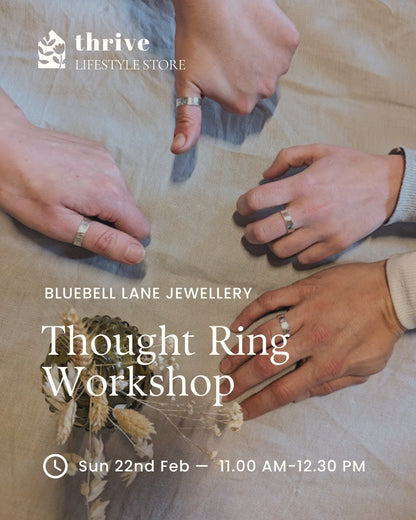 Thought Ring Workshop - Sunday 22nd February 11.00 - 12.30