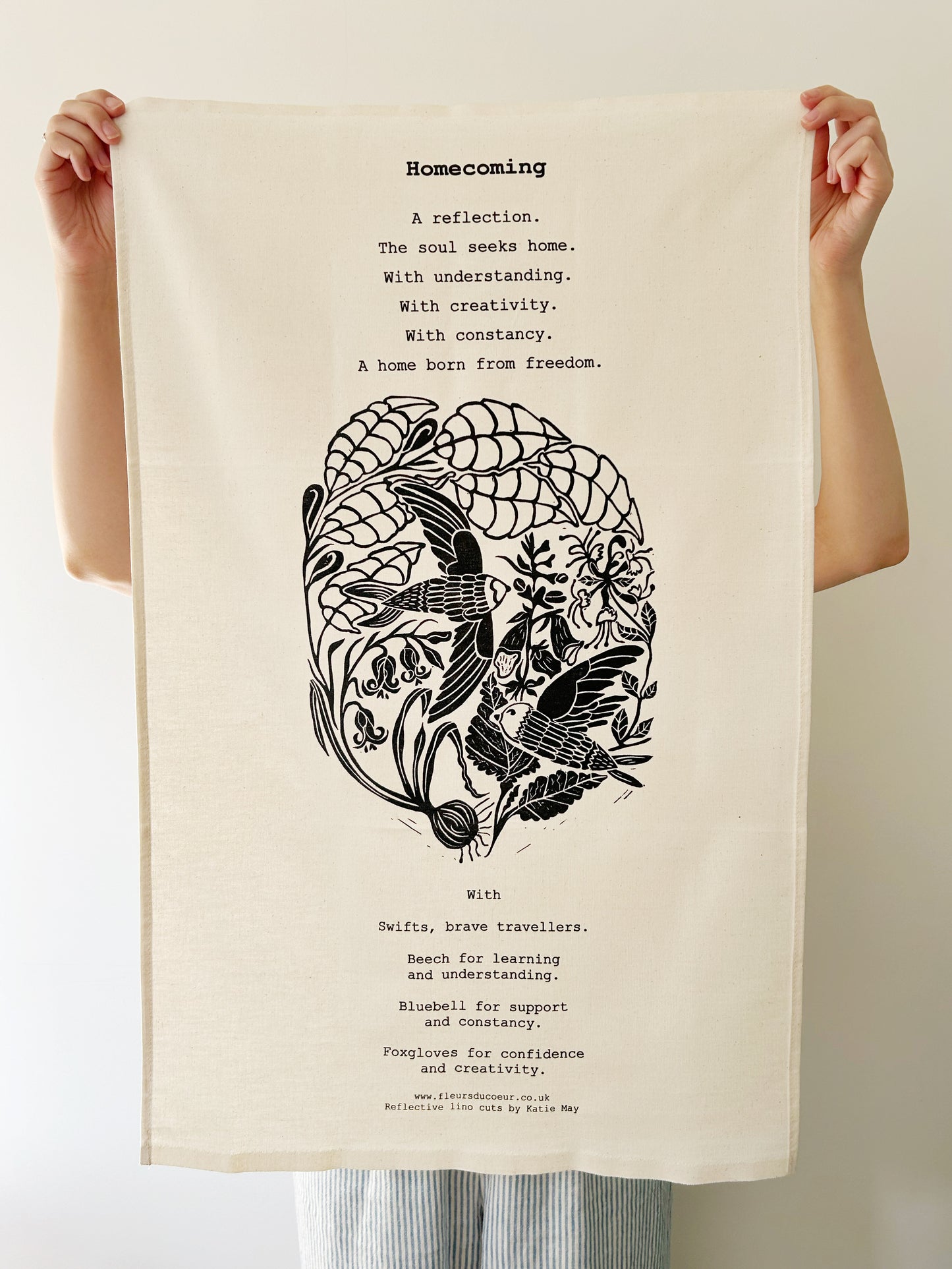 ‘Homecoming’ Tea Towel