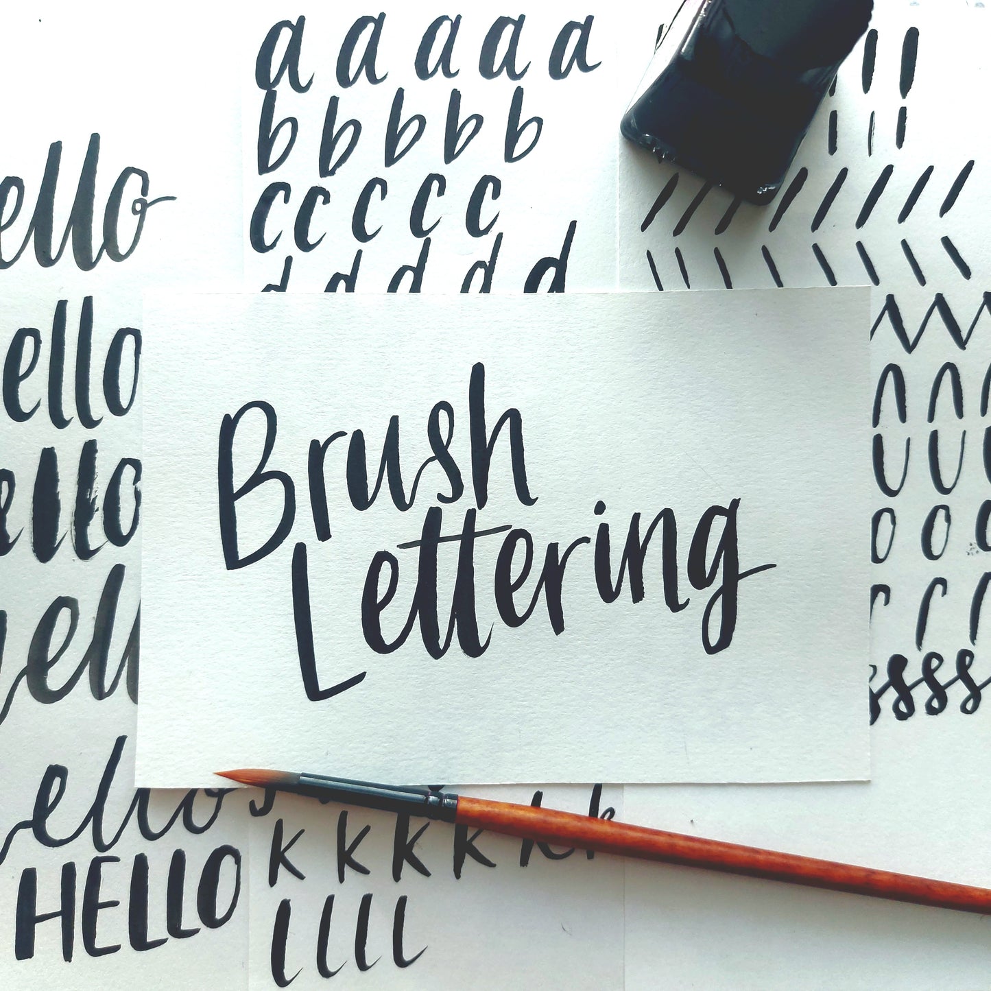 Brush Lettering Workshop - Thursday 16th April 18.30-20.30