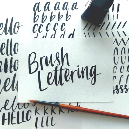 Brush Lettering Workshop - Thursday 16th April 18.30-20.30