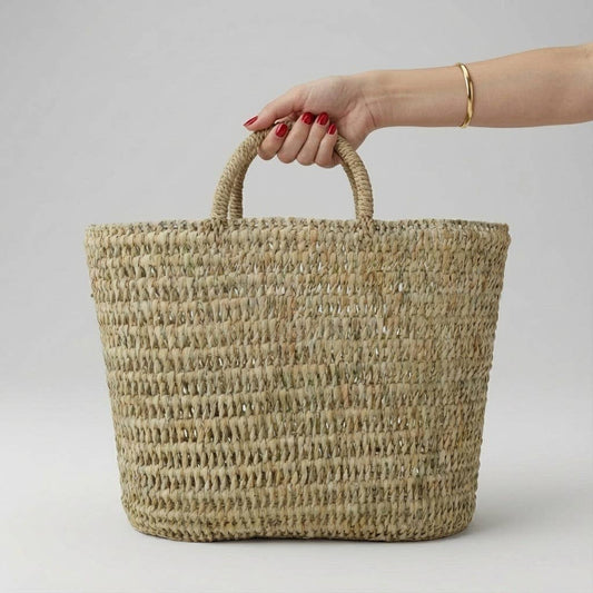 Boho Beach Basket Bag